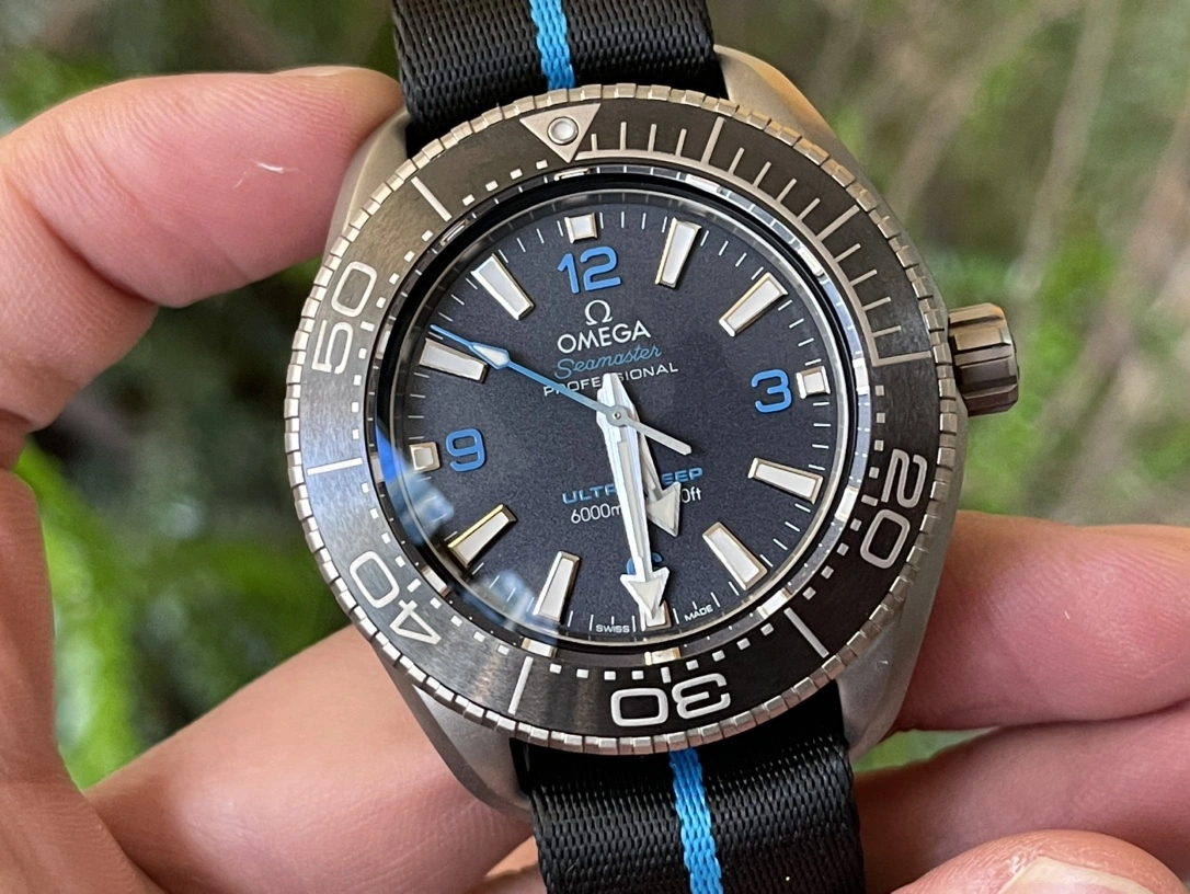 WaterResistant CBD Factory Omega Seamaster Ultra Deep 45.5mm Titanium Black Dial (215.92.46.21.01.001) 1:1 Super Clone – DD8912 Movement 219